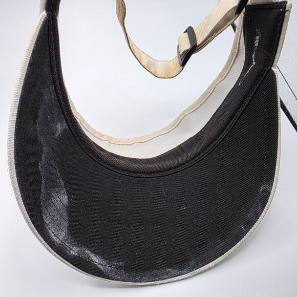 Oakley Sun Visor Golf Hat Hydrolix White Black Adjustable Mens Strapback - Picture 6 of 8